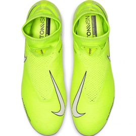Nike Phantom Vsn Elite Df Fg M AO3262-717 futballcipő sárga sárgák 1