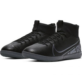 Nike Mercurial Superfly 7 Academy Ic Jr AT8135 001 futballcipő fekete 1