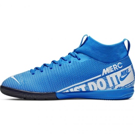 Nike Mercurial Superfly 7 Academy Ic Jr AT8135 414 futballcipő kék sokszínű 1