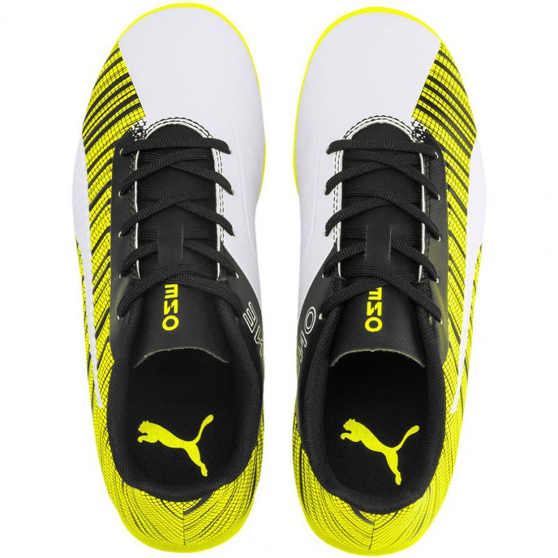 Puma One 5.4 It Jr. 105664 04 futballcipő sokszínű sárgák 1