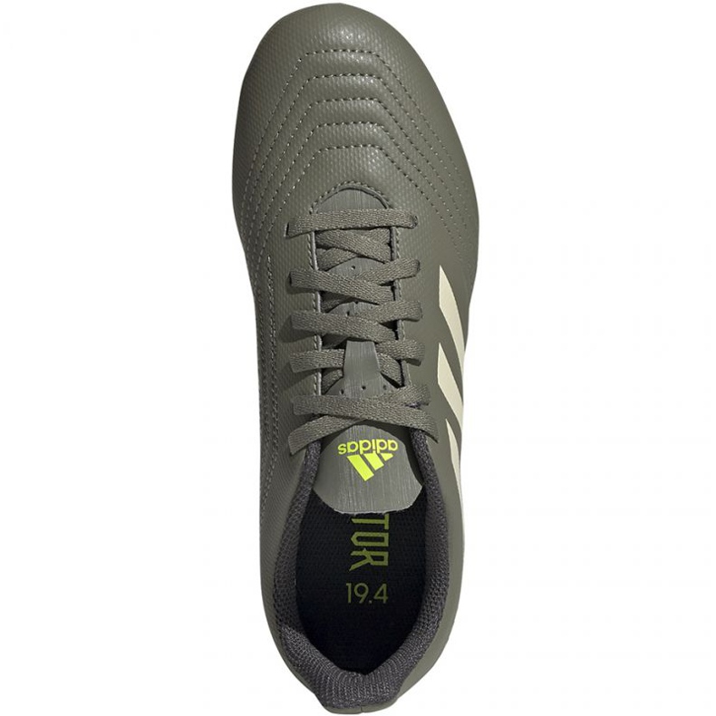 Adidas Predator 19.4 FxG Jr EF8221 futballcipő sokszínű szürke 1