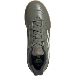 Adidas Predator 19.4 Jr EF8224 futballcipőben zöld zöld 1 Adidas Predator 19.4 Jr EF8224 futballcipőben zöld zöld 1