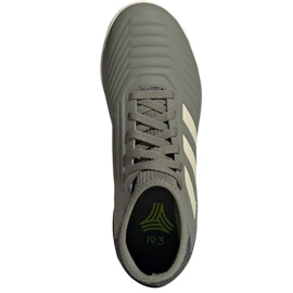 Adidas Predator 19.3 Jr EF8219 futballcipőben a szürke árnyalatai 1
