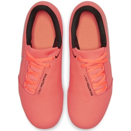 Nike Phantom Venom Club Fg Jr AO0396-810 futballcipő narancssárga narancs és vörös 1