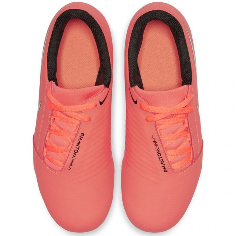 Nike Phantom Venom Club Fg Jr AO0396-810 futballcipő narancssárga narancs és vörös 1