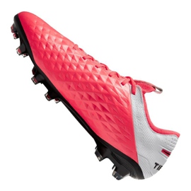Nike Legend 8 Elite Fg M AT5293-606 futballcipő sokszínű narancs és vörös 1