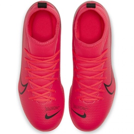 Nike Mercurial Superfly 7 Club FG / MG Jr AT8150-606 futballcipő piros narancs és vörös 1