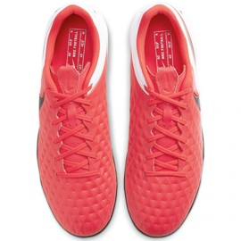Nike Tiempo Legend 8 Academy Tf AT6100 606 futballcipő aranysárga narancs és vörös 1