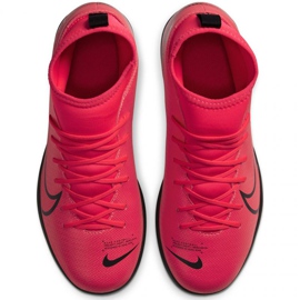 Nike Mercurial Superfly 7 Club Tf Jr AT8156-606 futballcipő piros narancs és vörös 1