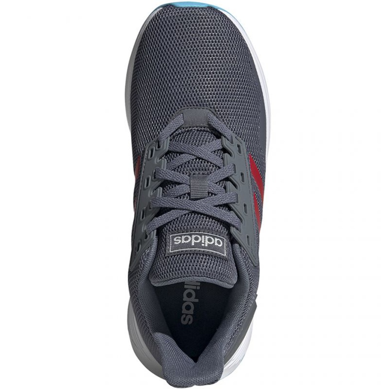 Adidas Duramo 9 K Jr EG7899 cipő piros szürke 1