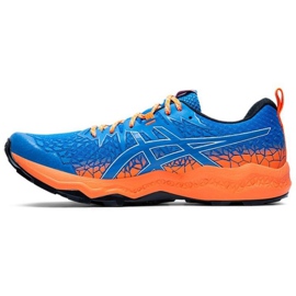 Asics Fujitrabuco Lyte M 1011A700-400 futócipő kék narancs 1