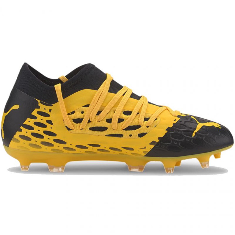 Puma Future 5.3 Netfit Fg Ag Jr 105806 03 futballcipő sárga 1