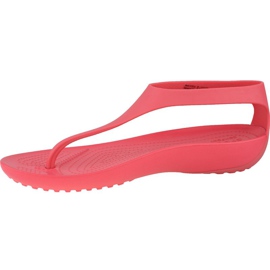 Szandál, papucs Crocs Serena Flip W 205468-611 piros 1