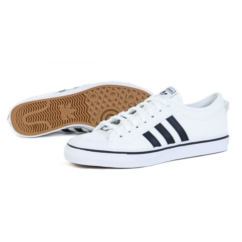 Adidas Nizza M CQ2333 cipő fehér fekete 1