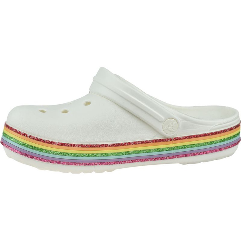 Crocs Rainbow Glitter Clog 206151-100 fehér 1