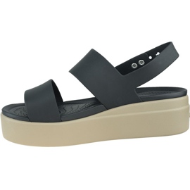 Crocs Brooklyn Low Wedge W 206453-07H sötétkék 1
