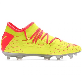 Futballcipő Puma Future 5.3 Netfit Jr Osg Fg Ag 105947 01 piros narancs és vörös 1