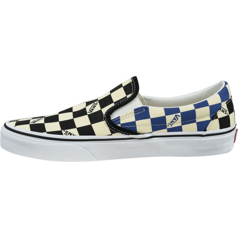 Vans Classic Slip-On Big Check M VN0A4U38WRT bézs fekete kék sokszínű 1