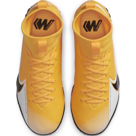 Nike Mercurial Superfly 7 Academy Tf Jr AT8143 801 futballcipő sárga sárgák 1