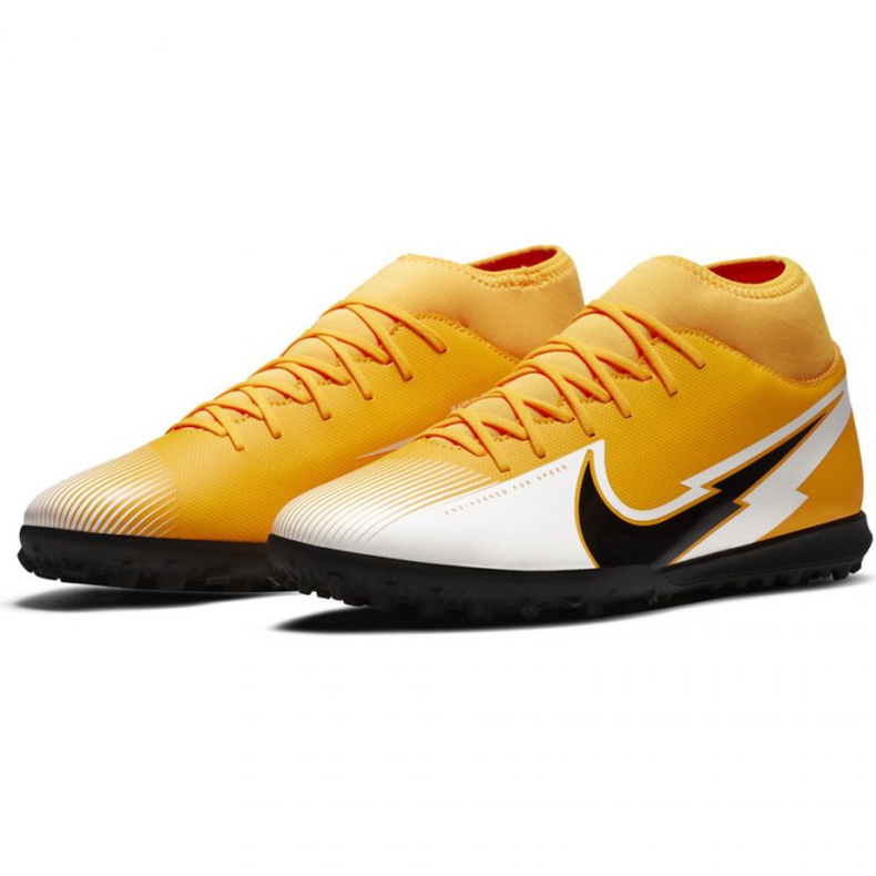Nike Mercurial Superfly 7 Club Tf M AT7980 801 futballcipő sokszínű sárgák 1
