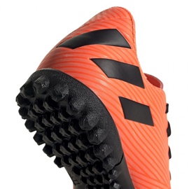 Adidas Nemeziz 19.4 Tf Jr EH0503 futballcipő sokszínű narancssárga 4