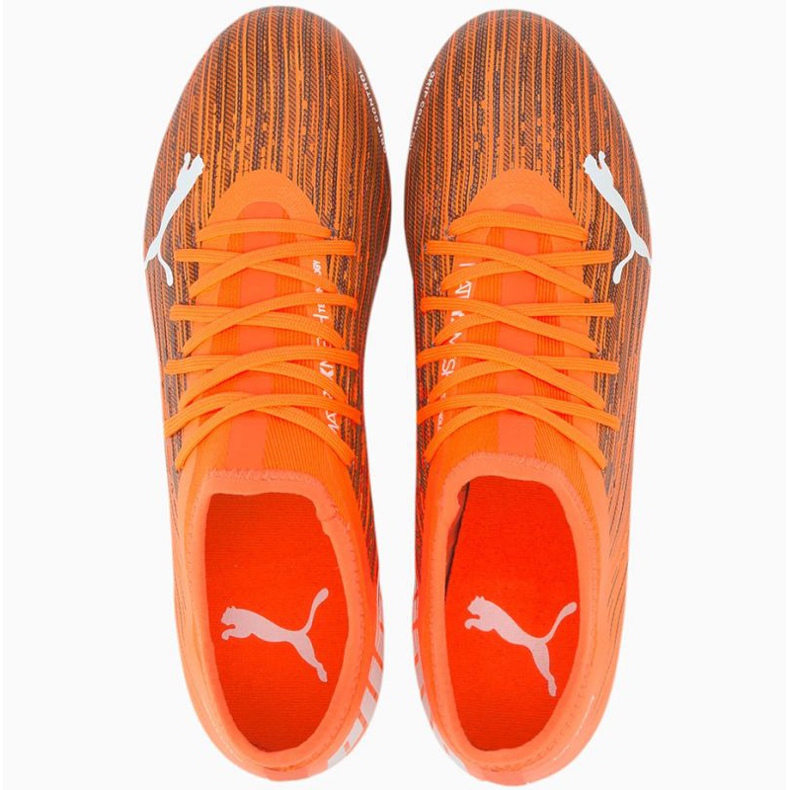 Futballcipő Puma Ultra 3.1 Fg Ag M 106086 01 sokszínű narancs és vörös 2