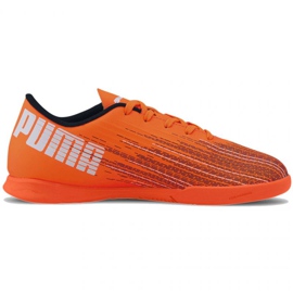 Puma Ultra 4.1 It Jr 106104 01 futballcipő sokszínű narancssárga 1