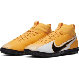 Nike Mercurial Superfly 7 Academy Ic Jr AT8135 801 futballcipő zöld sárgák 1