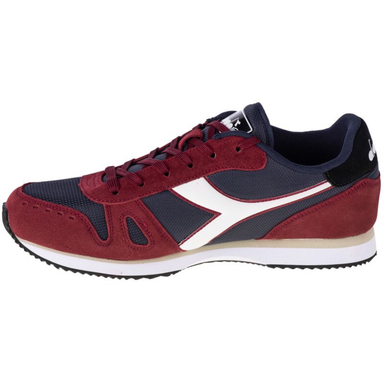 Cipő Diadora Simple Run M 101-173745-01-C8913 fehér piros sötétkék 1