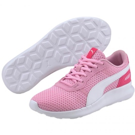Puma St Active Jr 369069 14 cipő kék rózsaszín 1