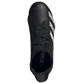 Adidas Predator Freak .3 Tf Jr FY1039 futballcipő fekete fekete 1