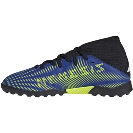 Adidas Nemeziz 3 Tf Jr FY0821 futballcipő fekete fekete 1
