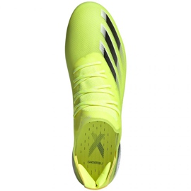 Adidas X Ghosted.1 Fg M FW6898 futballcipő zöld, sárga, neon zöld 1