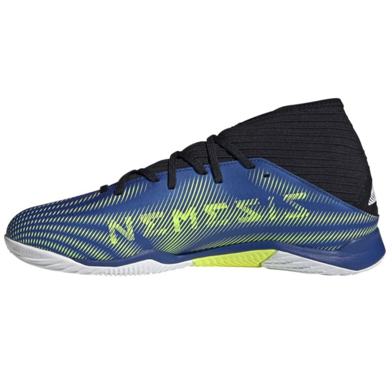 Adidas Nemeziz.3 In M FW7409 futballcipő fehér, kék, fekete kék 1