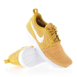Nike Rosherun Flyknit W 704927-700 cipő narancs 2