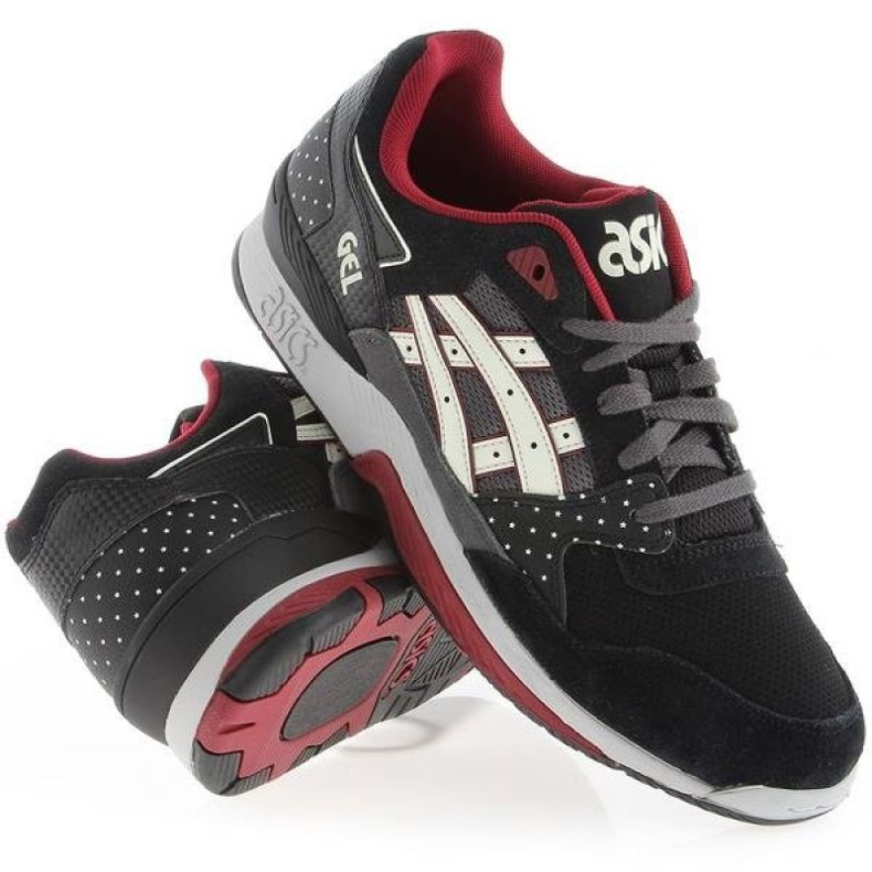 Asics GT-Quick M H443L-9007 cipő fekete sötétkék 2