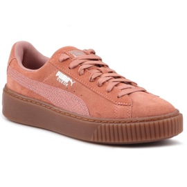 Puma Suede Platform Animal W 365109 02 rózsaszín 1