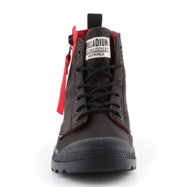 Palladium Pampa Unzipped W 76443-008-M fekete 2