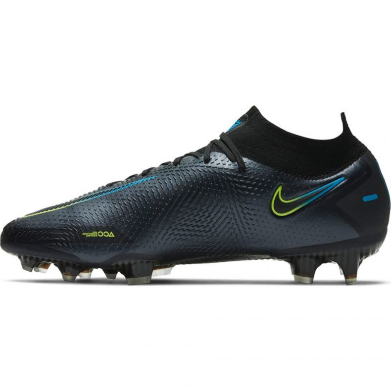 Nike Phantom Gt Elite Dynamic Fit Fg M CW6589-090 futballcipő black metál fekete 1