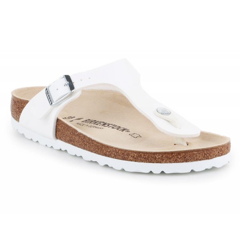 Birkenstock Gizeh Bs W 0043733 fehér rózsaszín 1