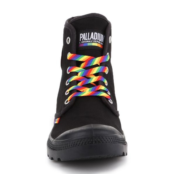 Cipő Palladium Pampa Pride Black / Rainbow W 76521-054-M fekete 2