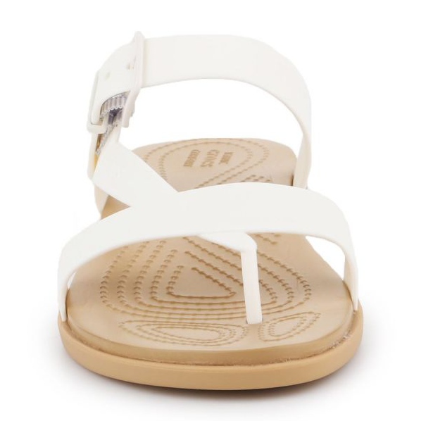 Crocs Tulum Toe Post Sandal W 206108-1CQ fehér 2
