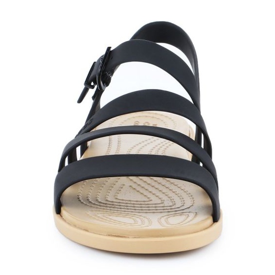 Crocs Tulum Sandal W 206107-00W fekete 2