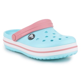 Crocs Crocband Clog K Jr 204537-4S3 kék rózsaszín 1