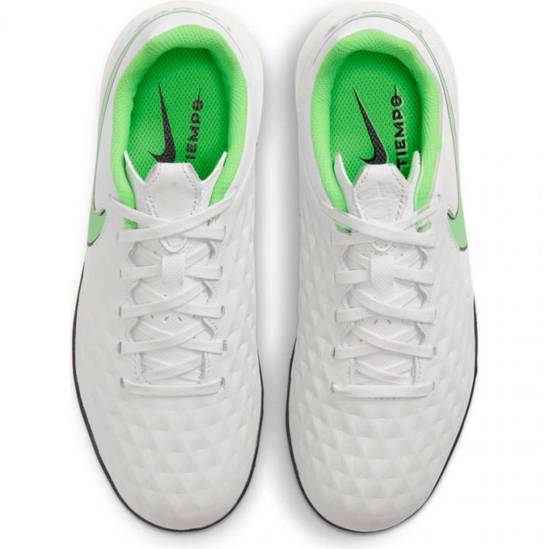 Nike Tiempo Legend 8 Tf Academy Jr AT5736-030 futballcipő fekete, fehér/elefántcsont fehér 1