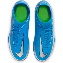Nike Phantom Gt Club Df FG / MG Jr CW6727-400 futballcipő sokszínű kék 1