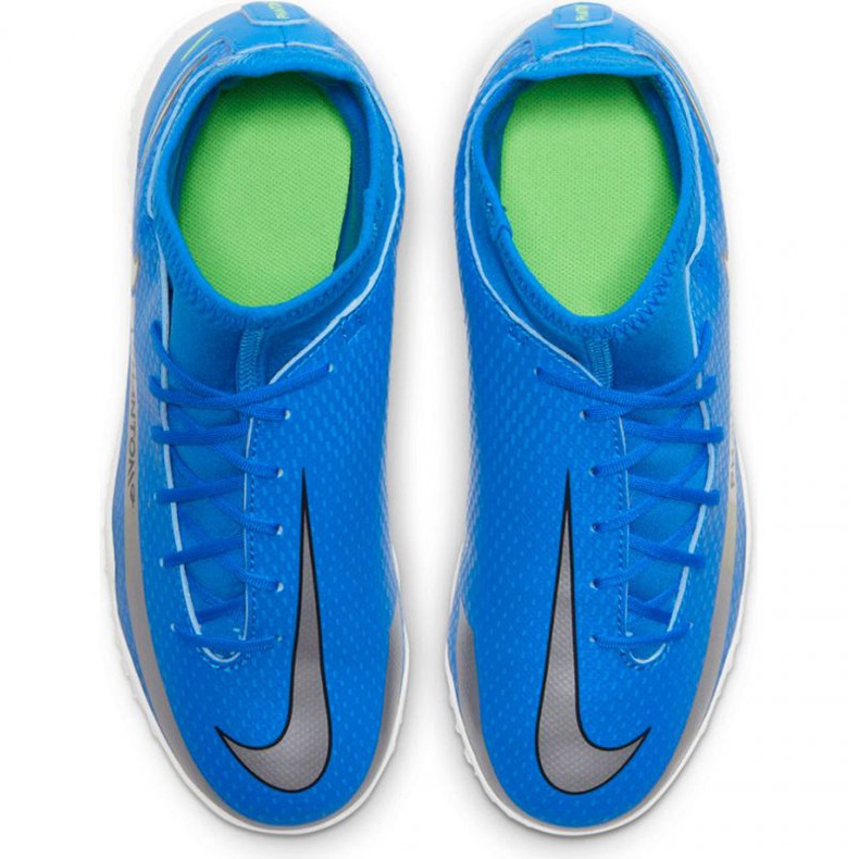 Nike Phantom Gt Club Df Tf Jr CW6729-400 futballcipő sokszínű kék 1 Nike Phantom Gt Club Df Tf Jr CW6729-400 futballcipő sokszínű kék 1