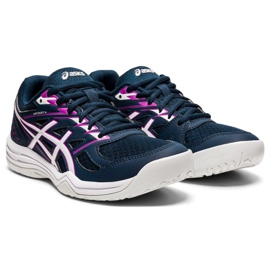 Asics Upcourt 4 W 1072A055 401 röplabda cipő fekete sötétkék 2