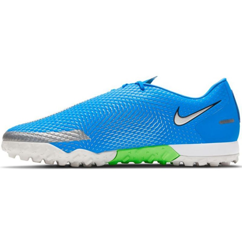 Nike Phantom Gt Academy Tf M CK8470 400 futballcipő kék kék 1