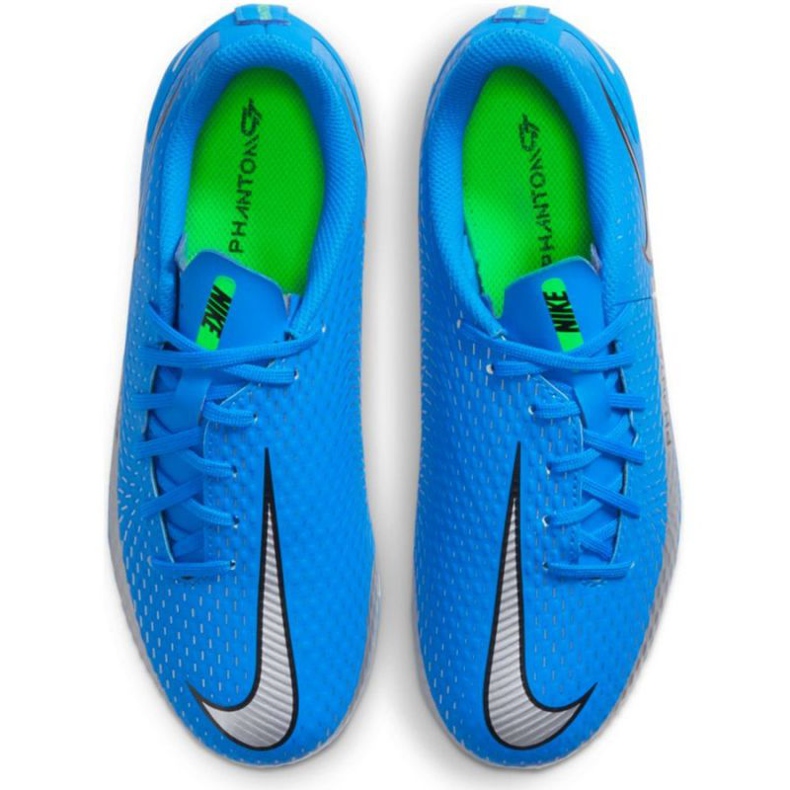 Nike Phantom Gt Academy FG / MG Jr CK8476 400 futballcipő kék kék 1